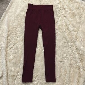Lane Bryant Leggings Tights Burgundy Size C D